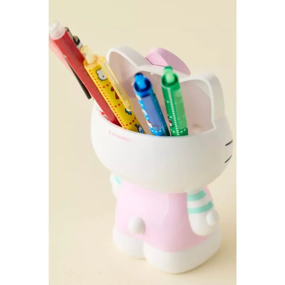 SANRIO Japan Originals Hello Kitty Figure Pen Holder NEW